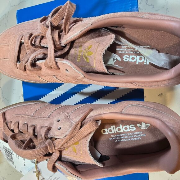 [JI3209] Adidas Originals Mens Samba OG Warm Clay Wonder Taupe *NEW* SIZE 10 - Picture 8 of 14